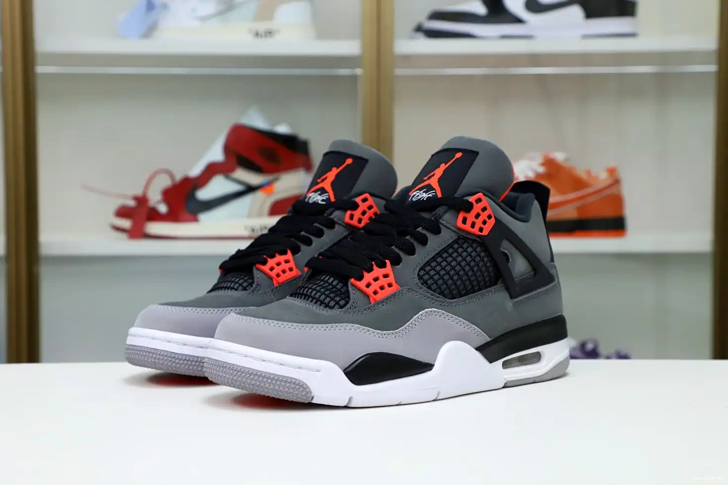Kimikick INFRARED JORDAN 4 AIR 0605